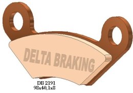 DELTA BRAKING KLOCKI HAMULCOWE KH483 QUADZILLA