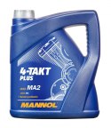 MANNOL OLEJ SILNIK 4T PLUS 10W40 4L SEMISYNTETYK