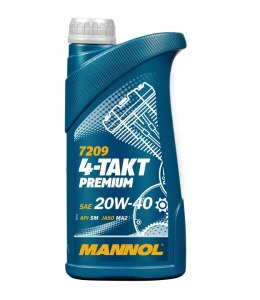 MANNOL OLEJ SILNIK 4T PREMIUM 20W40 1L MA2 (7209) (20)