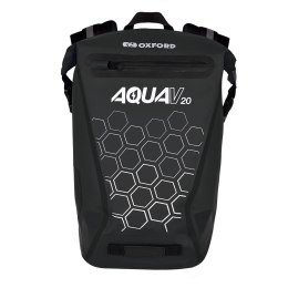 OXFORD PLECAK WODOODPORNY AQUA V-20 POJEMNOŚĆ 20L BLACK STARY KOD: OL995