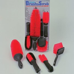 OXFORD ZESTAW SZCZOTEK DO CZYSZCZENIA MOTOCYKLA BRUSH SCRAP 4 PACK