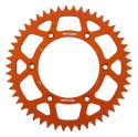 SUPERSPROX ZĘBATKA TYLNA ALUMINIOWA 7075-T6 899 49 KTM SX/EXC ORANGE