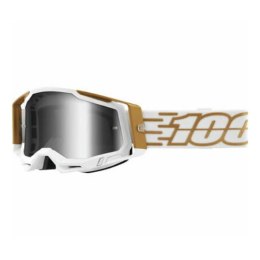 100 PROCENT GOGLE RACECRAFT 2 MAYFAIR -MIRROR SILVER LENS - SZYBKA LUSTRO