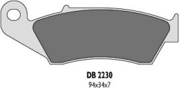 DELTA BRAKING KLOCKI HAMULCOWE KH185 PRZÓD CR KX RM YZ-ZASTĘPUJĄ DB2230MX-D ORAZ DB2230QD-D