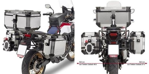 KAPPA STELAŻ KUFRÓW BOCZNYCH MONOKEY CAM SIDE HONDA CRF 1000L AFRICA TWIN 1