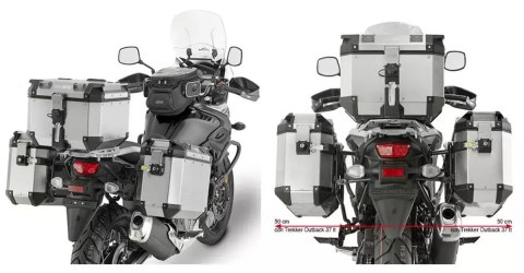 KAPPA STELAŻ KUFRÓW BOCZNYCH MONOKEY CAM SIDE SUZUKI DL 650 V-STROM 17-19 -