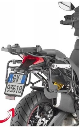 KAPPA STELAŻ KUFRÓW BOCZNYCH SZYBKIEGO MONTAŻU MONOKEY CAM SIDE DUCATI MULT