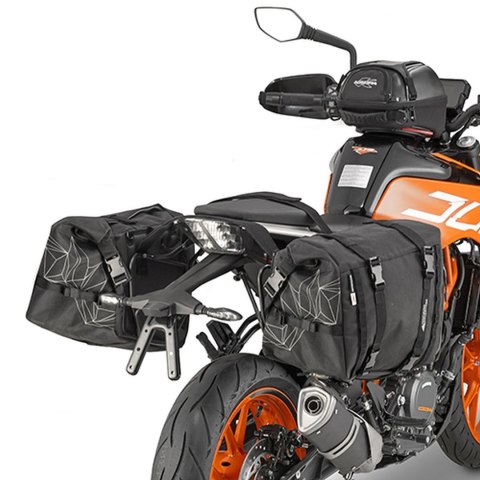 KAPPA STELAŻ POD TORBY SAKWY BOCZNE KTM DUKE 125-390 17-19-RÓWNIEŻ KUFRY RA314 EASY LOCK