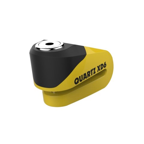 OXFORD BLOKADA TARCZY HAMULCOWEJ QUARTZ XD6 TRZPIEŃ 6 MM, ŻÓŁTY/BLACK