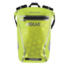 OXFORD PLECAK WODOODPORNY AQUA V-20 POJEMNOŚĆ 20L ŻÓŁTY FLUO/BIAŁY