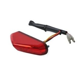POLISPORT LAMPA TYŁ RSP 3.0 LED LIGHT 1,1/0,2 + STOP Z HOMOLOGACJĄ RED
