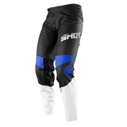 SHOT RACING SPODNIE CROSS/ENDURO PANTS DEVO SLAM BLUE ROZMIAR 28