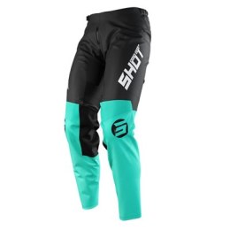 SHOT RACING SPODNIE CROSS/ENDURO PANTS DEVO STORM GREEN ROZMIAR 28
