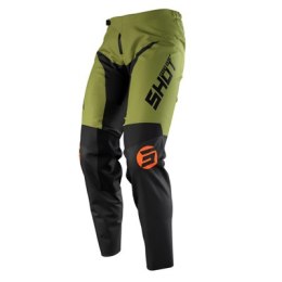 SHOT RACING SPODNIE CROSS/ENDURO PANTS DEVO STORM KAKI KOLOR KHAKI ZIELONY 28