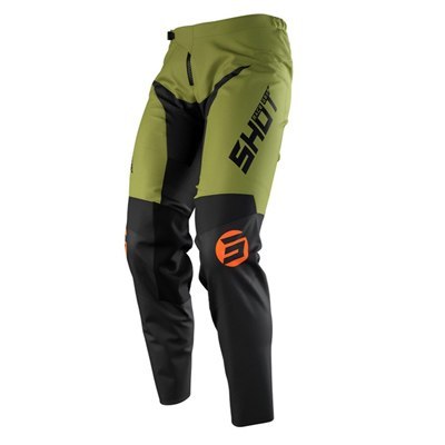 SHOT RACING SPODNIE CROSS/ENDURO PANTS DEVO STORM KAKI KOLOR KHAKI ZIELONY 30