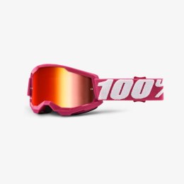 100 PROCENT FA20 STRATA 2 YOUTH GOGGLE FLETCHER -MIRROR RED LENS -GOGLE JUN
