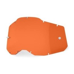 100 PROCENT RC2/AC2/ST2 REPLACEMENT LENS -ORANGE -SZYBA/SZYBKA DO GOGLI POJ