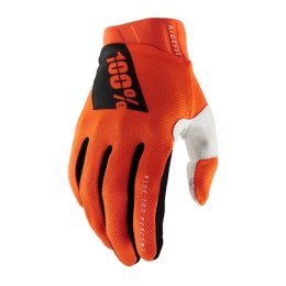 100 PROCENT RĘKAWICE RIDEFIT FLUO ORANGE ROZMIAR S
