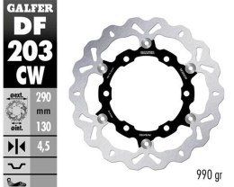 GALFER TARCZA HAMULCOWA PRZÓD KAWASAKI NINJA 250R 08-12, ZX25R 20-21 290X13