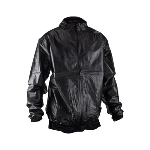 LEATT KURTKA PRZECIWDESZCZOWA PÓŁPRZEŹROCZYSTA RACECOVER SMOKE BLACK L