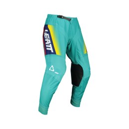 LEATT SPODNIE MOTO 4.5 AQUA TURKUSOWY L