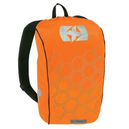 OXFORD POKROWIEC NA PLECAK WODOODPORNY I ODBLASKOWY ORANGE/SZARY