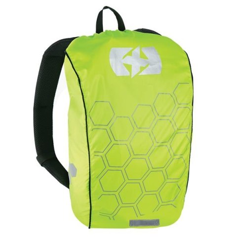 OXFORD POKROWIEC NA PLECAK WODOODPORNY I ODBLASKOWY ŻÓŁTY FLUO/SZARY