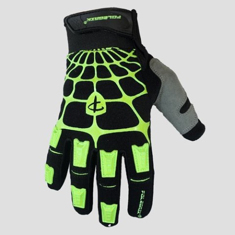 POLEDNIK RĘKAWICE CROSS WEB MX ZIELONY FLUO XL