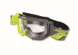 PROGRIP GOGLE PG3300-347 TR VISION ŻÓŁTY FLUO GRAY SZYBA PG3310 PRZEZROCZYS