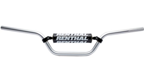 RENTHAL KIEROWNICA 7/8 CALA 22 MM HANDLEBAR ATV RACE BAR SILVER Z GĄBKĄ