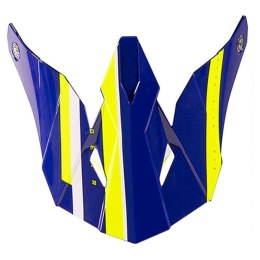 SHOT RACING DASZEK DO KASKU FURIOUS SHINING NAVY GLOSSY BLUE POŁYSK