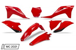 UFO KOMPLET PLASTIKÓW GAS GAS MC/MC-F/EX/EX-F 21-23 UNI RED GG07124062