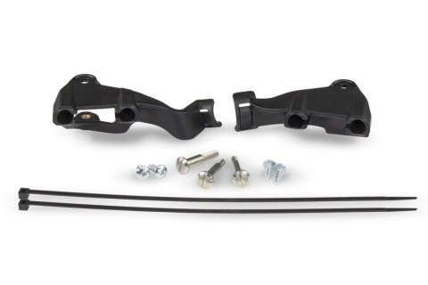 UFO ZESTAW MONTAŻOWY DŹWIGNI MOCOWANIA OSŁON RĄK DO UCWYTU HAMULCA I SPRZĘGŁA KTM, HUSQVARNA, SHERCO, BETA DO HANDBARÓW (KT05005