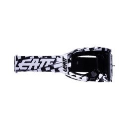 LEATT GOGLE VELOCITY 5.5 GOGGLE CHECKER SMOKE 28% - SZYBKA DYMIONE LUSTRO