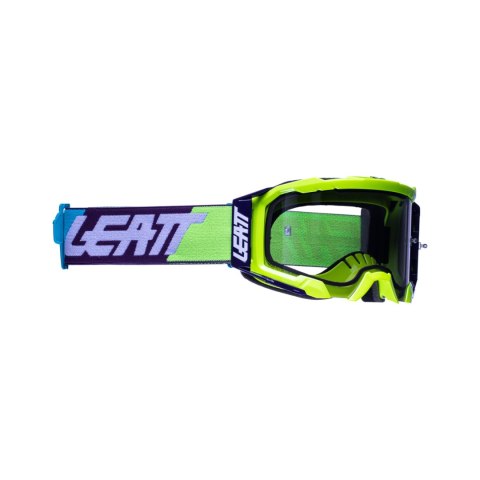 LEATT GOGLE VELOCITY 5.5 GOGGLE NEON YELLOW LIGHT GREY 58% -ŻÓŁTY FLUO/BLAC