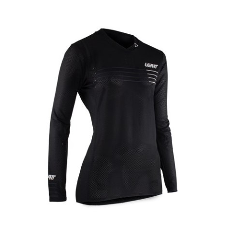 LEATT KOSZULKA ROWEROWA DAMSKA MTB GRAVITY 4.0 JERSEY BLACK M