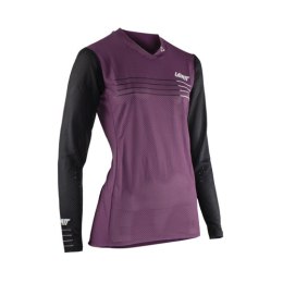 LEATT KOSZULKA ROWEROWA DAMSKA MTB GRAVITY 4.0 JERSEY DUSK FIOLET L