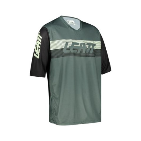 LEATT KOSZULKA ROWEROWA MTB ENDURO 3.0 JERSEY IVY ZIELONY/CZARNY S