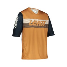LEATT KOSZULKA ROWEROWA MTB ENDURO 3.0 JERSEY RUST RDZAWY/BLACK L