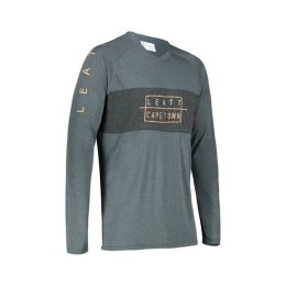 LEATT KOSZULKA ROWEROWA MTB GRAVITY 2.0 JERSEY CORAL GREY/GRAFITOWY L