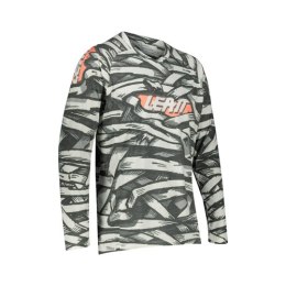 LEATT KOSZULKA ROWEROWA MTB GRAVITY 2.0 JERSEY MUMMY CZARNY/BIAŁY XL