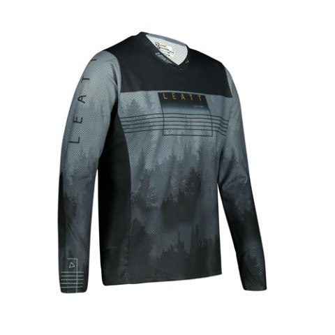 LEATT KOSZULKA ROWEROWA MTB GRAVITY 4.0 JERSEY BLACK XS