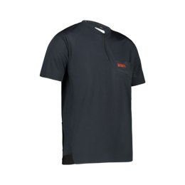 LEATT KOSZULKA ROWEROWA MTB TRAIL 3.0 JERSEY BLACK BLACK ROZMIAR XL