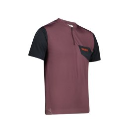 LEATT KOSZULKA ROWEROWA MTB TRAIL 3.0 JERSEY MALBEC FIOLET/CZARNY XL
