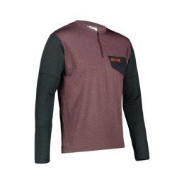 LEATT KOSZULKA ROWEROWA MTB TRAIL 4.0 JERSEY MALBEC FIOLET/CZARNY M
