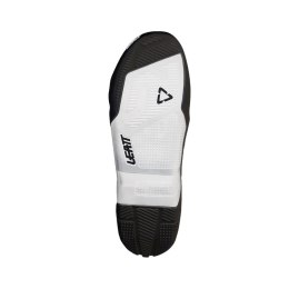 LEATT PODESZWA PARA DO BUTÓW CROSS 4.5/5.5 SOLE PAIR BLACK/WHITE BIAŁY/BLAC