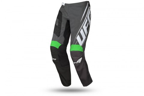 UFO SPODNIE VANADIUM CROSS DZIECIĘCE/JUNIOR/KID BLACK/GRAY ROZMIAR S/EU40 -