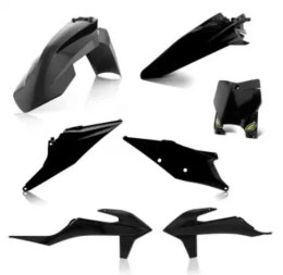 ACERBIS KPL PLASTIKÓW YZ 125/250 02-05 BLACK BEZ TABLICY NA NUMER STARTOWY