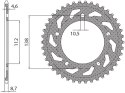 SUNSTAR ZĘBATKA TYŁ 4383 48 YAMAHA YZF R6 99-02 JTR1873.48 ŁAŃC. 532 438348