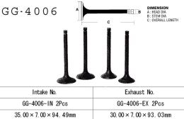 VESRAH ZAWÓR SSĄCY KAWASAKI KZ 400 78-79 (OEM: 12004-1001 1SZT.)